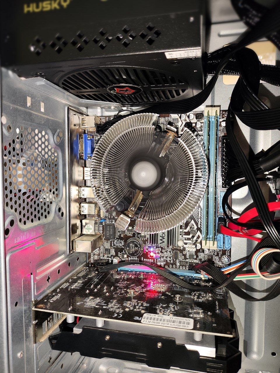 PC limpo após manutenção da ResgaTI